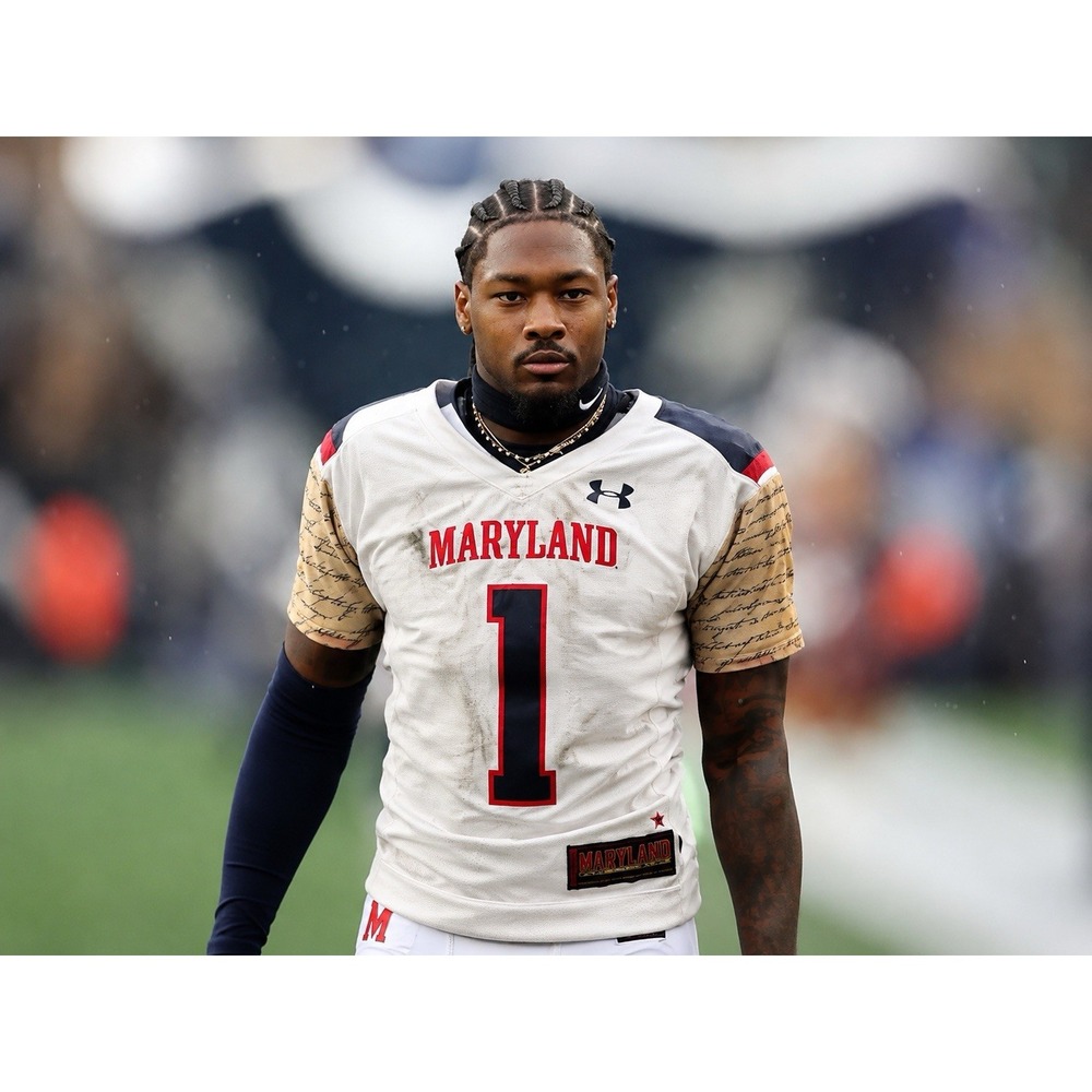 Maryland Terps Star-Spangled Banner Football Replica Jersey 2014 Men's 2XL NWT